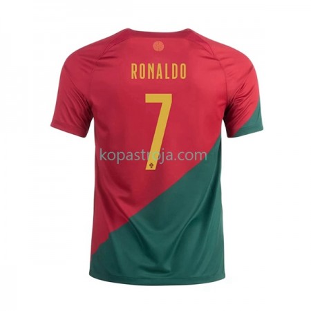 Billiga Fotbollströjor Portugal Ronaldo 7 Hemma tröja WM 2022 Kortärmad